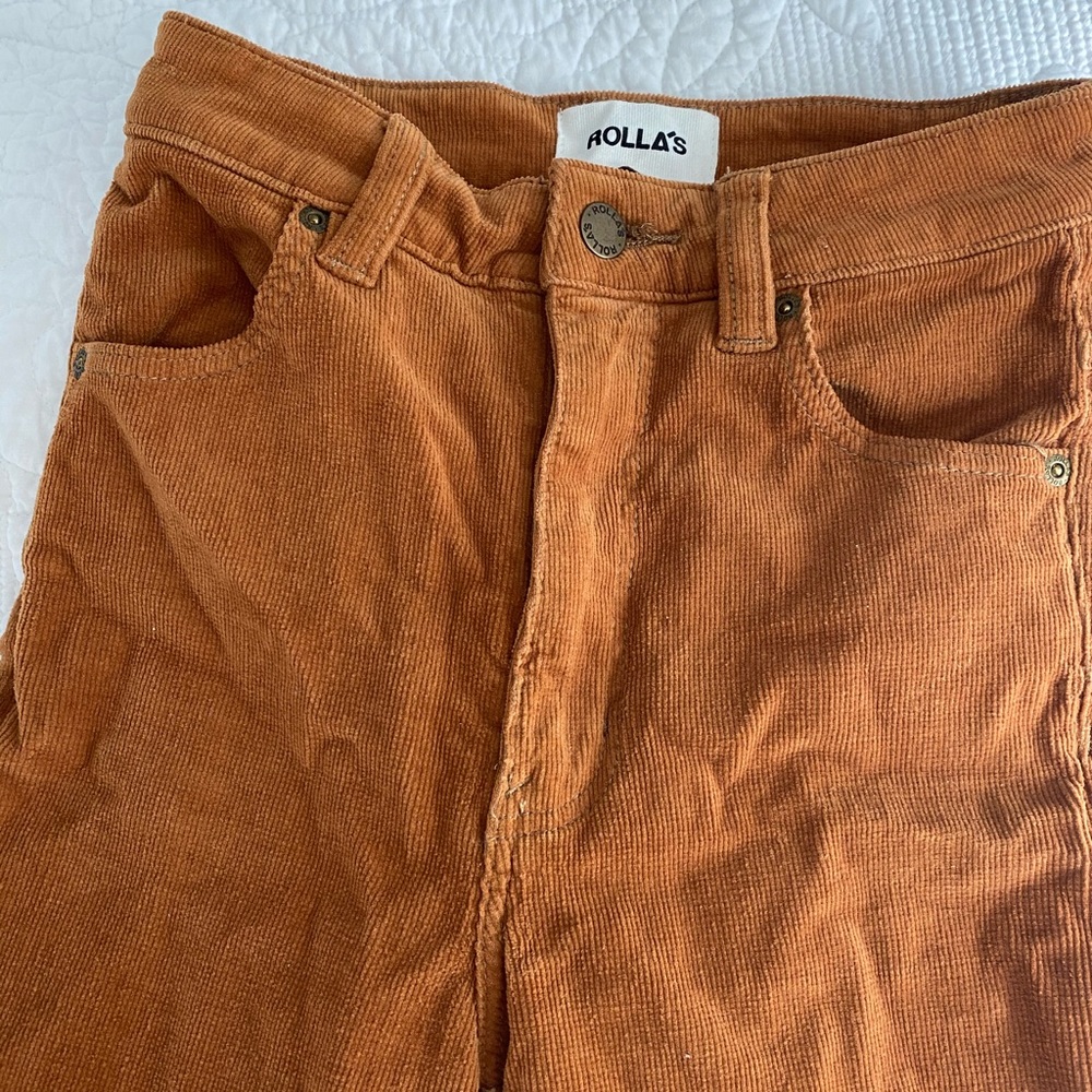 Rolla corduroy flare jeans